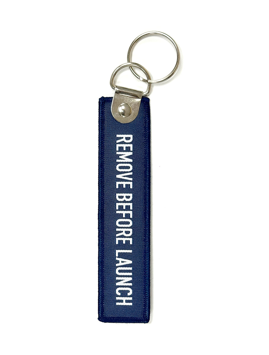 CAPSTONE 'Remove Before Launch' Jet Tag Keychain