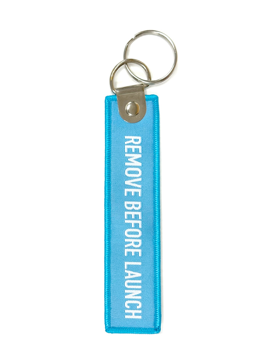 CENTAURI-5 'Remove Before Launch' Jet Tag Keychain