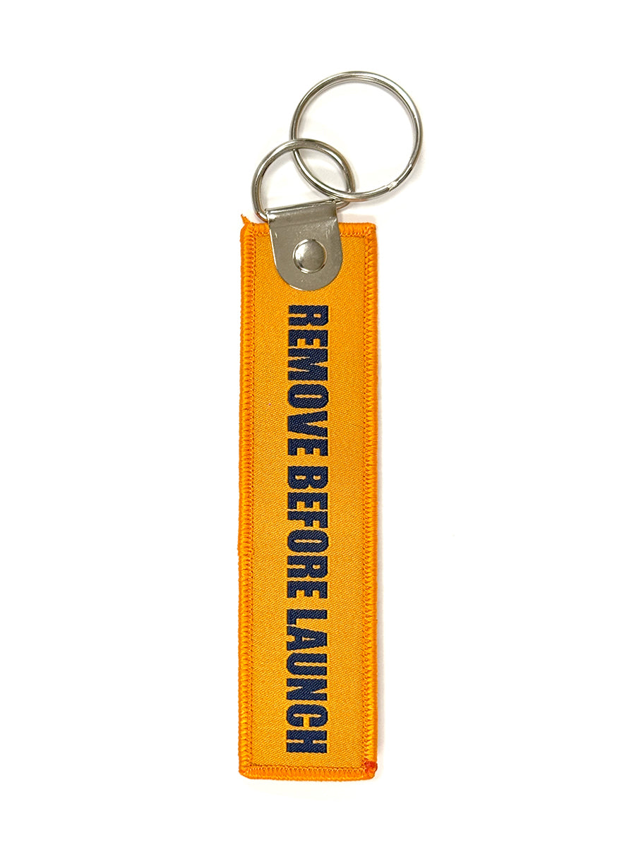 EchoStar 'Remove Before Launch' Jet Tag Keychain