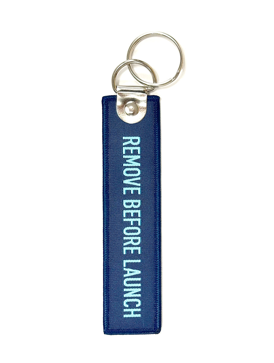 GEOStare SV2 "Remove Before Launch" Jet Tag Keychain