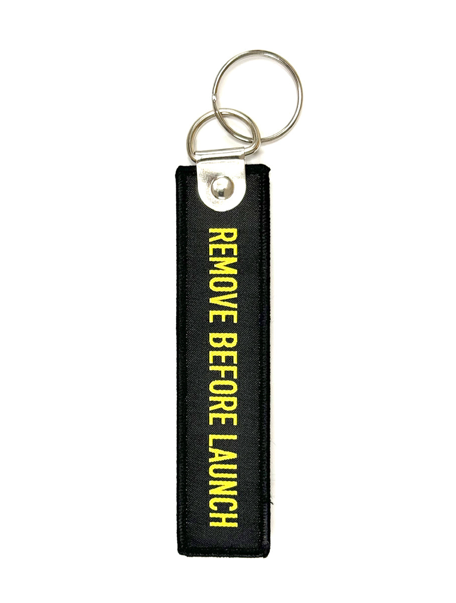 LunIR 'Remove Before Launch' Jet Tag Keychain