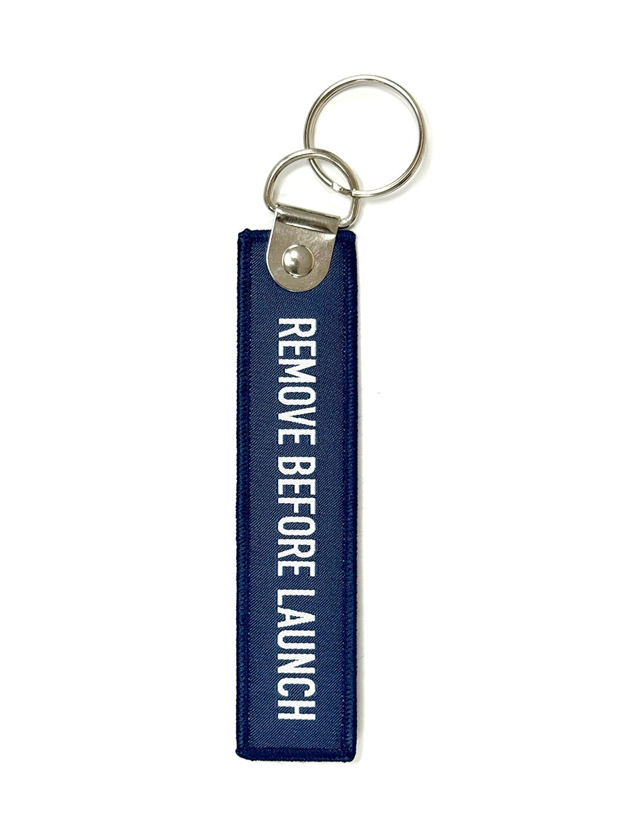 MONSOON "Remove Before Launch" Jet Tag Keychain