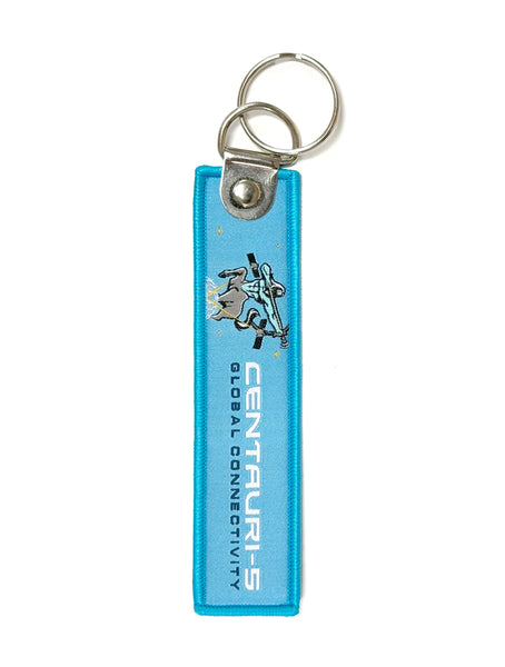 CENTAURI-5 'Remove Before Launch' Jet Tag Keychain – Terran Orbital