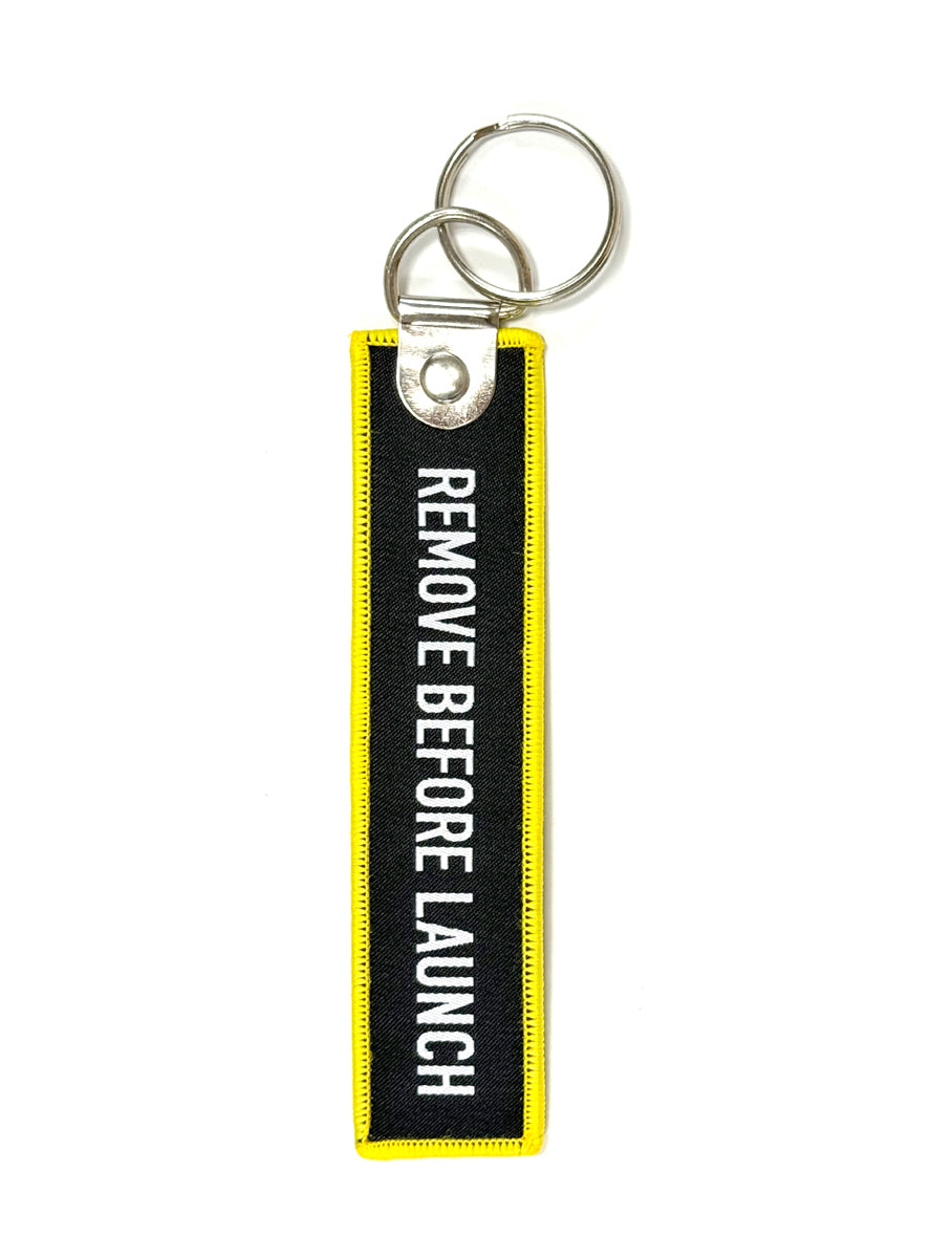 CPOD 'Remove Before Launch' Jet Tag Keychain
