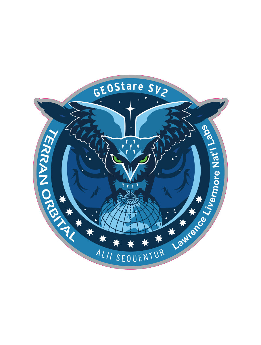 GEOStare SV2 Mission Stickers