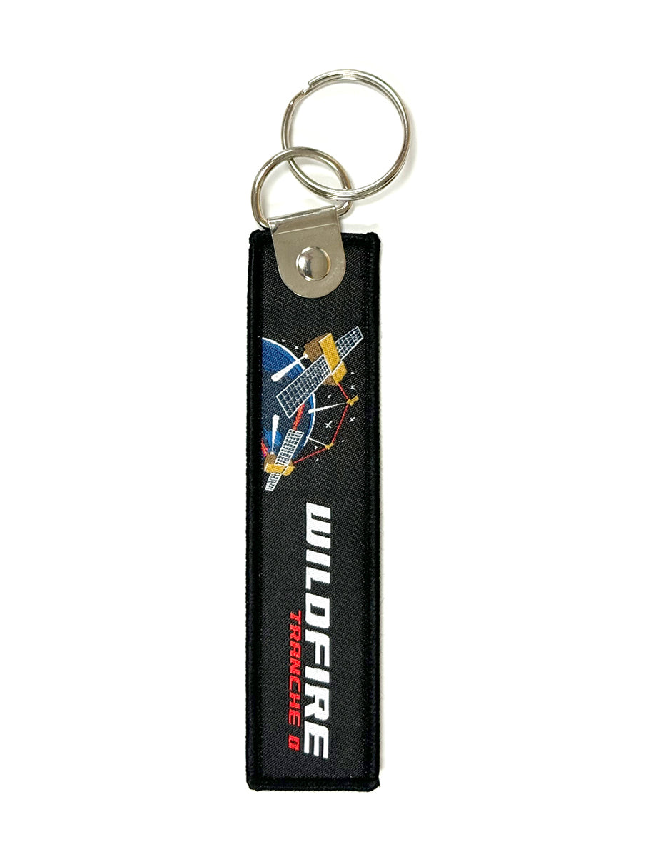 Wildfire "Remove Before Launch" Jet Tag Keychain