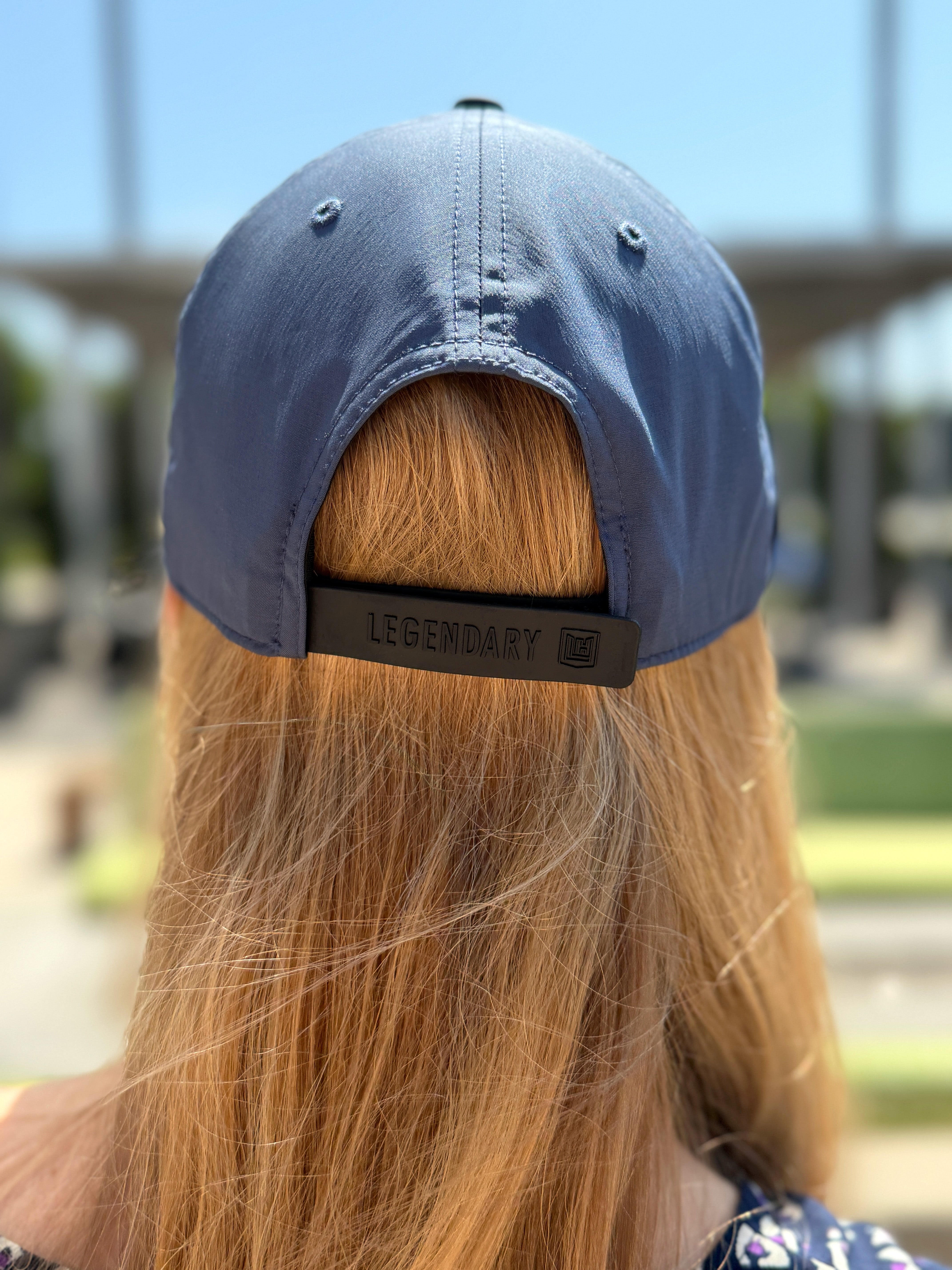 Slate Blue Logo Baseball Cap